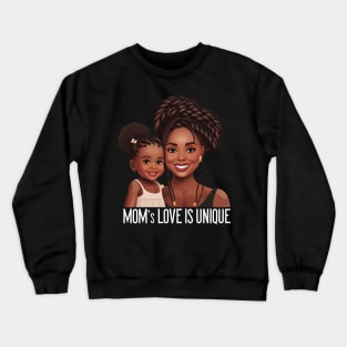 African Mom And Child Afrocentric Mother's Day Gift Crewneck Sweatshirt